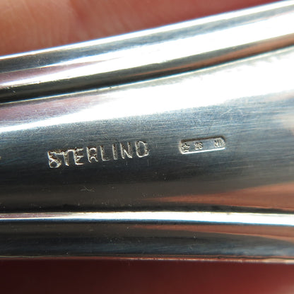 BUCCELLATI Sterling Vintage Italy Grande Imperiale SET of Serving Spoon & Fork