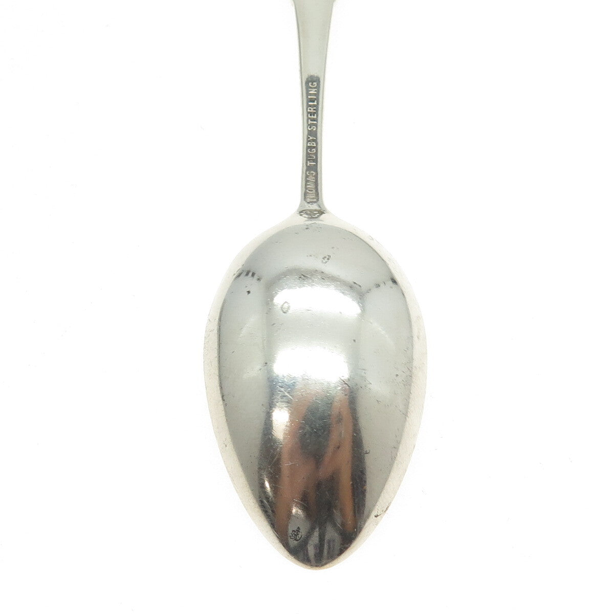 THOMAS TUGBY 925 Sterling Silver Antique Art Deco "Niagara" Indian Chief Spoon