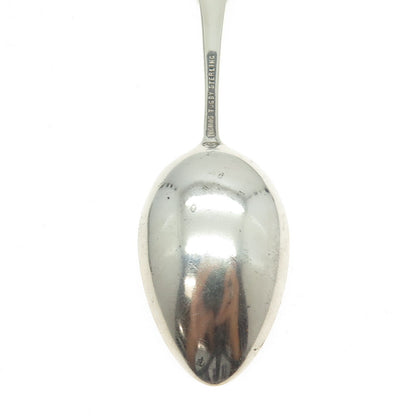 THOMAS TUGBY 925 Sterling Silver Antique Art Deco "Niagara" Indian Chief Spoon