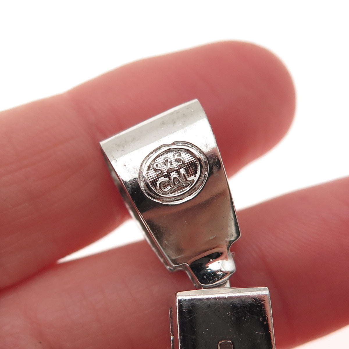 925 Sterling Silver Round-Cut C Z Cross Sparkle Pendant