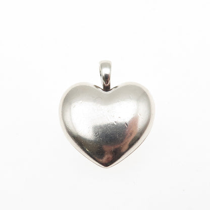 PANDORA 925 Sterling Silver C Z Love Locket Heart Charm Pendant