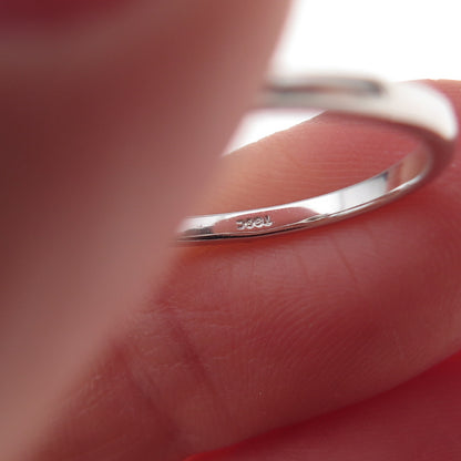 925 Sterling Silver Real Oval-Cut Emerald Ring Size 8