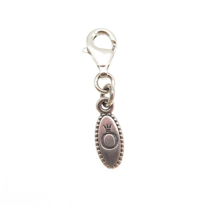 Pandora 925 Sterling Silver Bracelet / Necklace Lobster Lock Clasp Tag