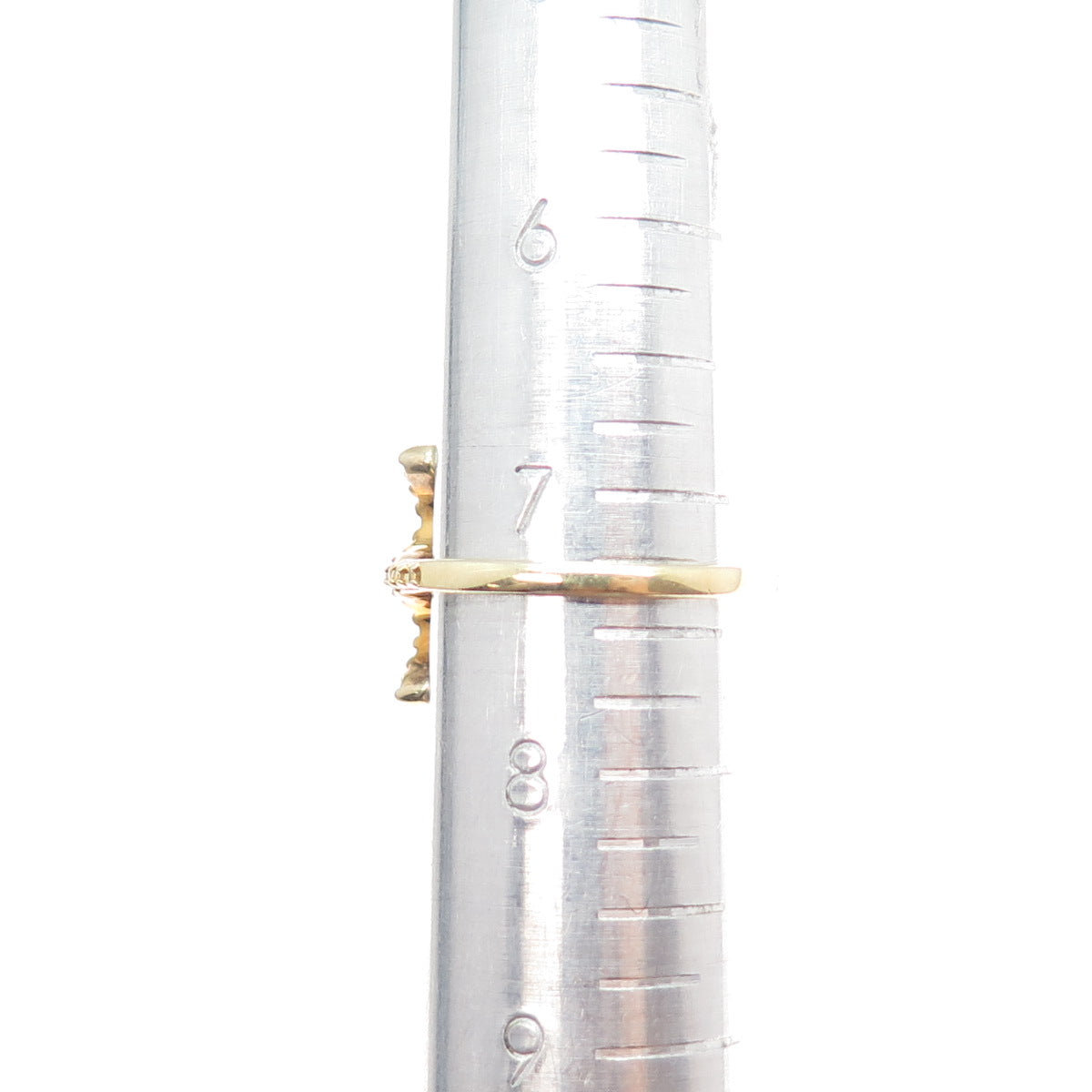 DSMK 925 Sterling Silver Gold Plated Real Sapphire Ruby & Topaz Ring Size 7.25