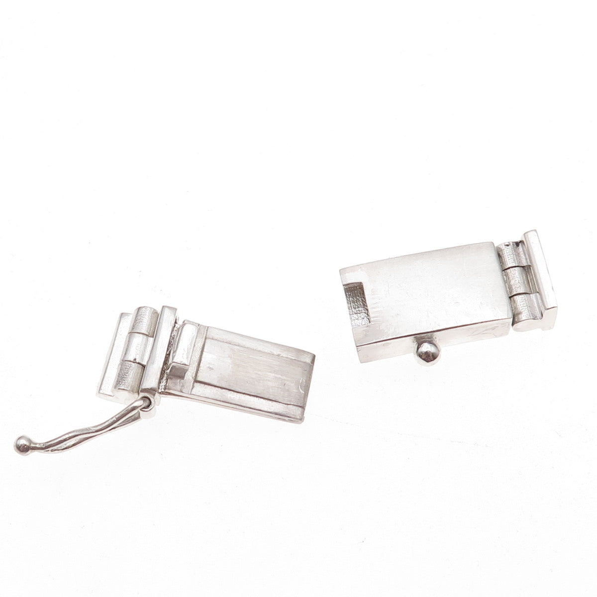 Serge DeNimes 925 Sterling Silver Vintage England Bracelet / Necklace Box Lock