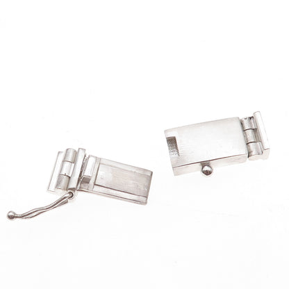 Serge DeNimes 925 Sterling Silver Vintage England Bracelet / Necklace Box Lock