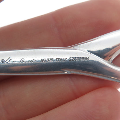 TIFFANY & CO Elsa Peretti 925 Sterling Silver Vintage Padova Baby Spoon w/ Pouch