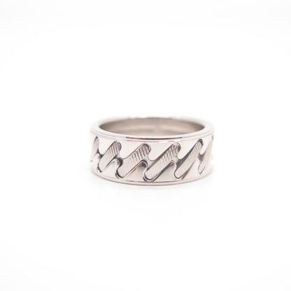 925 Sterling Silver Neos Braided Band Ring Size 7