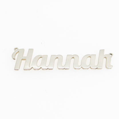 925 Sterling Silver "Hannah" Personalized Centerpiece Pendant