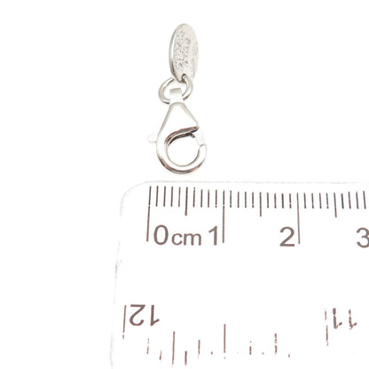 Silver Star 925 Sterling Italy Bracelet / Necklace Lobster Lock Clasp