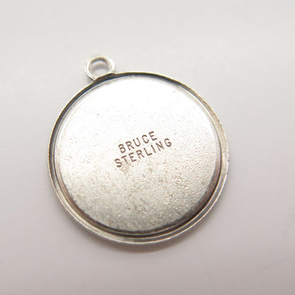 925 Sterling Silver Vintage Bruce "Bridge–Tunnel" Pendant