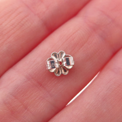 Tiffany & Co. 925 Sterling Silver Vintage HardWear 8mm Ball Stud Earrings