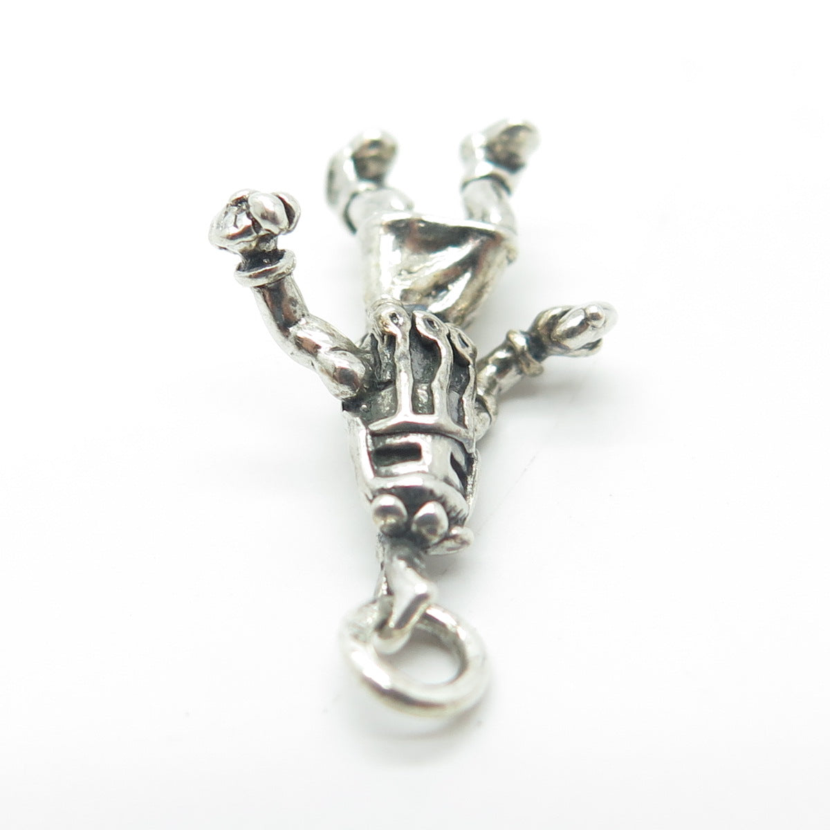 925 Sterling Silver Vintage Southwestern Indian Kachina Dancer Charm Pendant