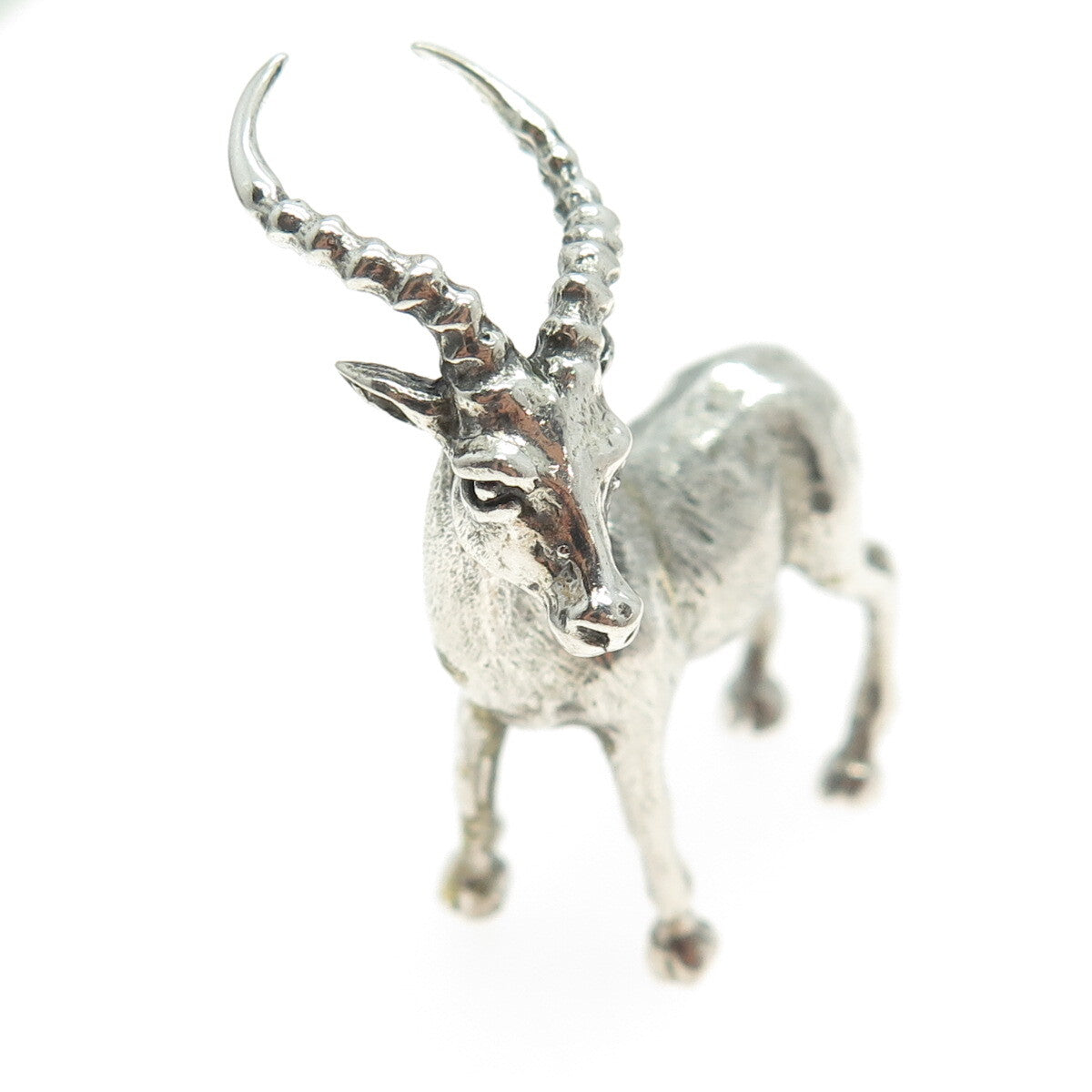 925 Sterling Silver Vintage Italy Impala Table Figurine