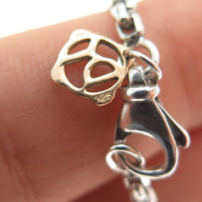 DAVID YURMAN 925 Sterling Silver 2-Tone Round Box Chain Necklace 22"