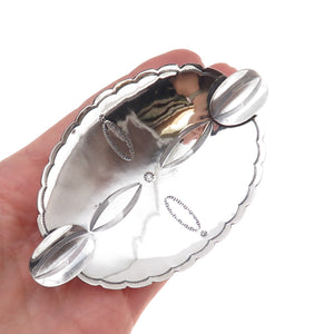 Old Pawn 925 Sterling Silver Vintage Southwestern Tribal Small Plate