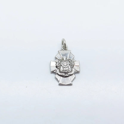925 Sterling Silver Vintage "American Fraternitas" Pendant