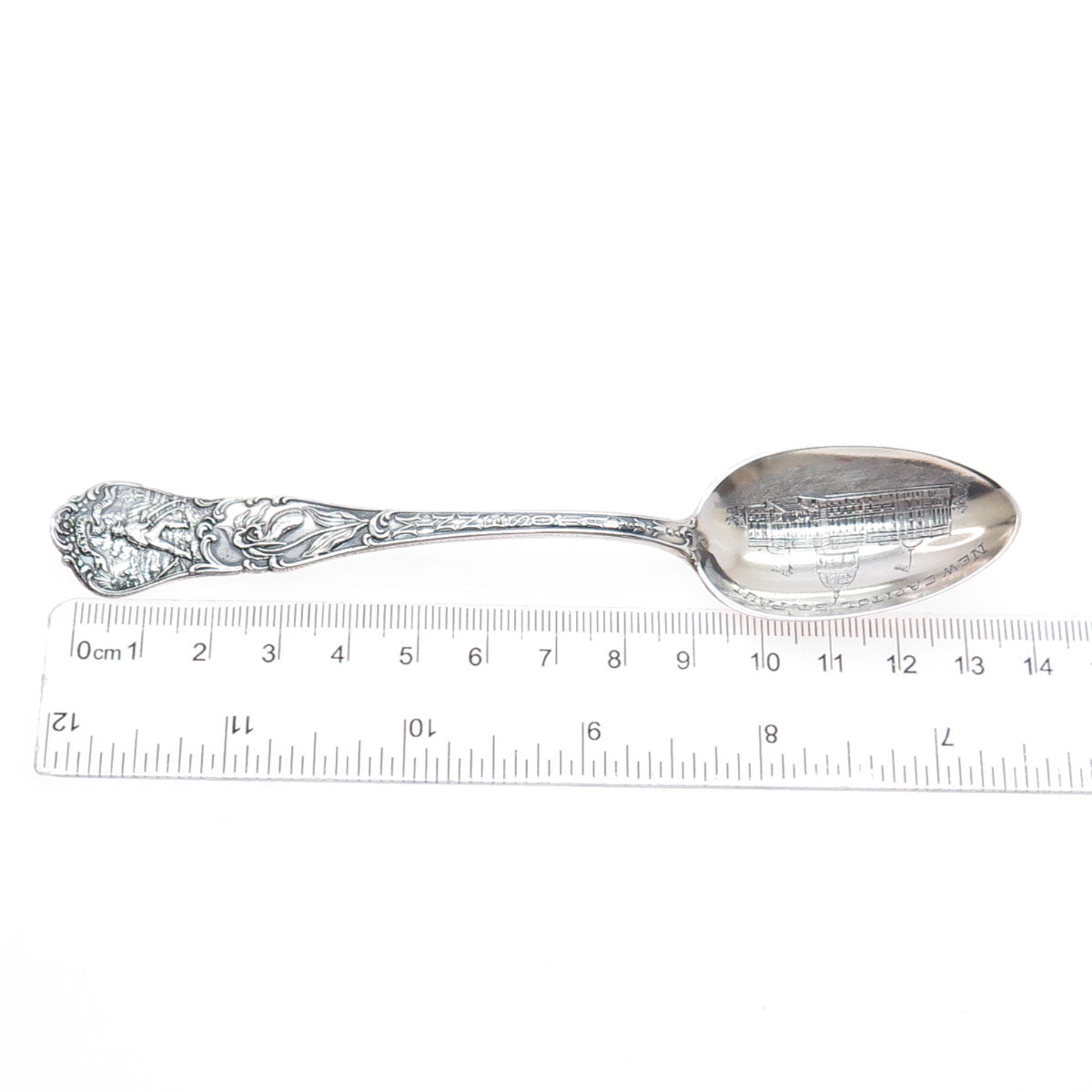 GORHAM Sterling Silver Antique Art Deco Minnesota States & Cities Tea Spoon H930
