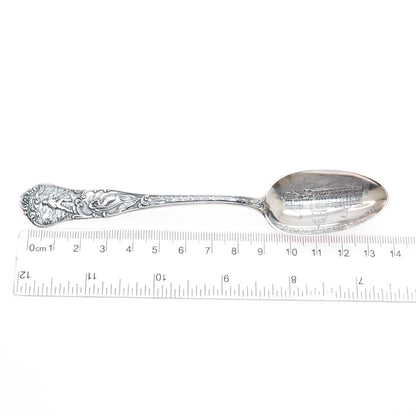 GORHAM Sterling Silver Antique Art Deco Minnesota States & Cities Tea Spoon H930