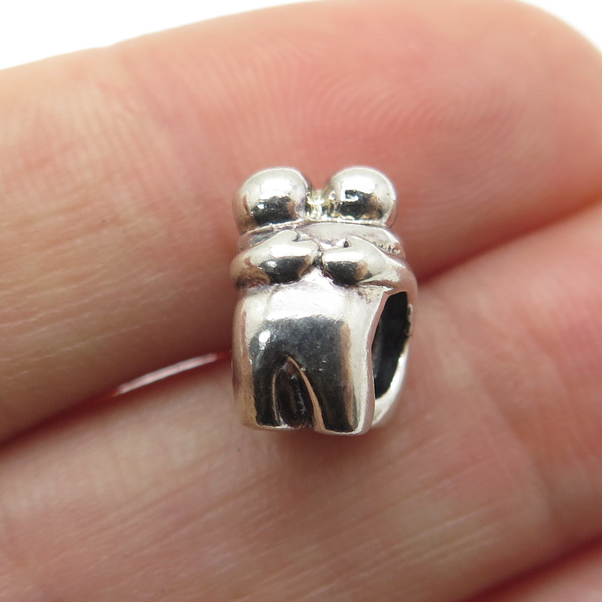 CHAMILIA 925 Sterling Silver Hugs Bead Charm