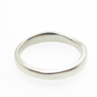 925 Sterling Silver Vintage "Gunnar" Scandinavian Name Ring Size 6.5