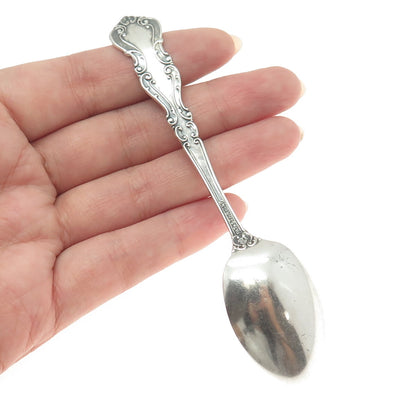 SIMPSON HALL & MILLER 925 Sterling Silver Antique 1898 Warwick Coffee Spoon