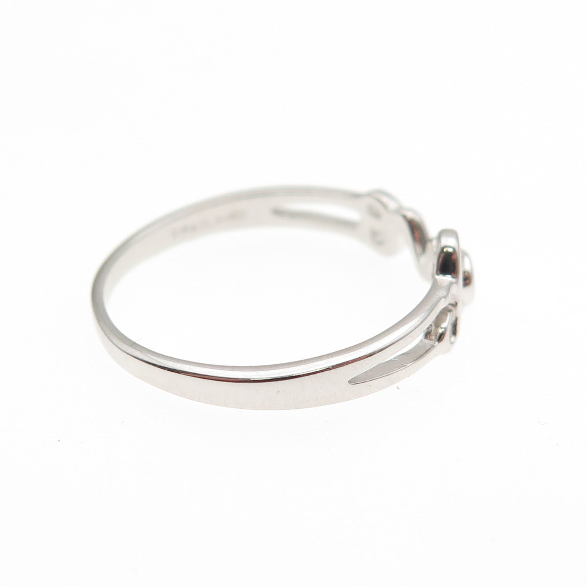 925 Sterling Silver Love Ring Size 7