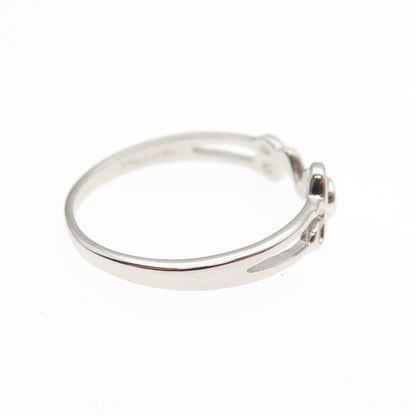 925 Sterling Silver Love Ring Size 7