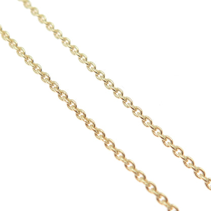 925 Sterling Silver Gold Plated Italy Cable Chain Necklace 18-19"