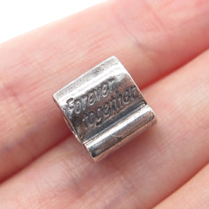 PANDORA 925 Sterling Silver Forever Together Triskelion Bead Charm