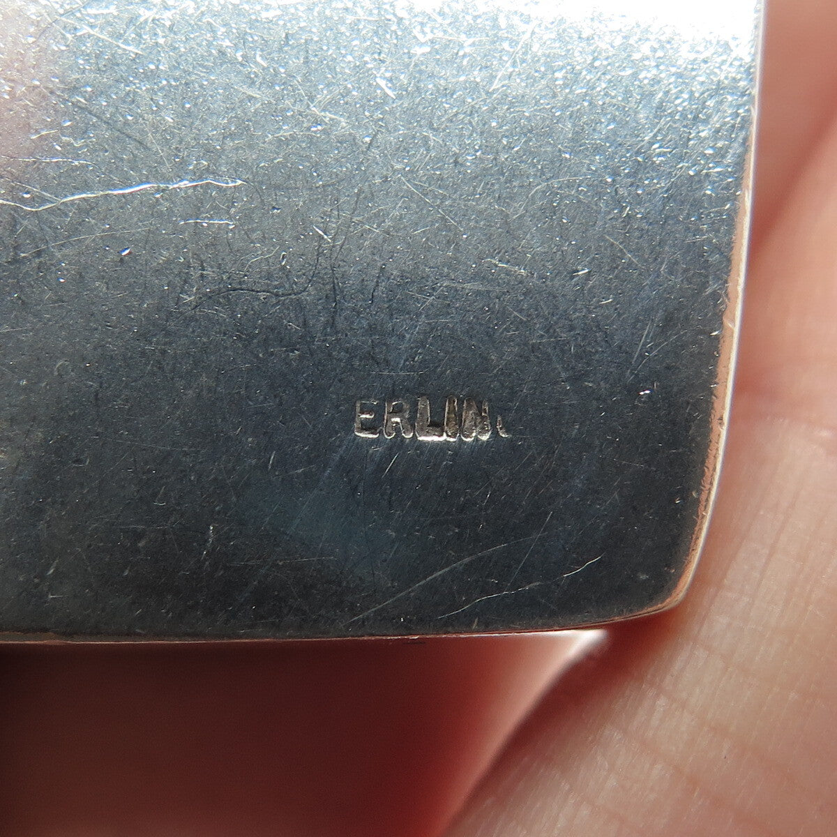 925 Sterling Silver Vintage Israel Modernist Pendant