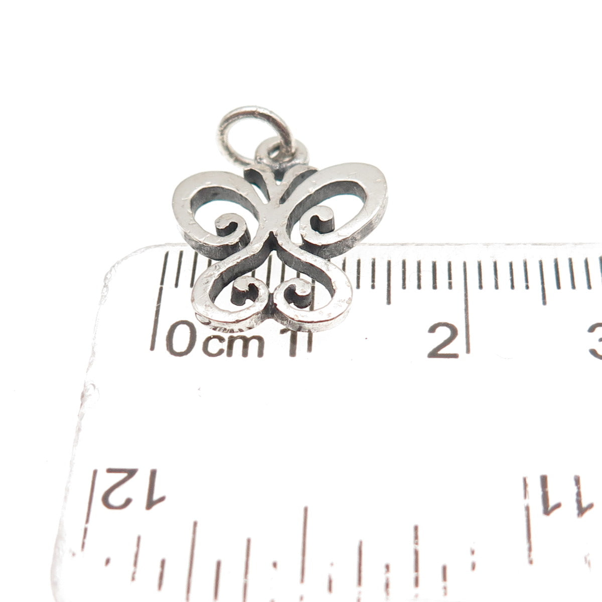 JAMES AVERY 925 Sterling Silver Vintage Butterfly Mini Charm Pendant