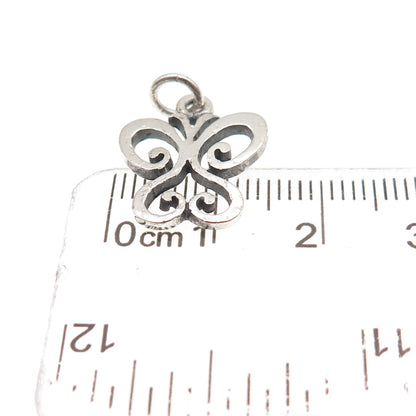 JAMES AVERY 925 Sterling Silver Vintage Butterfly Mini Charm Pendant