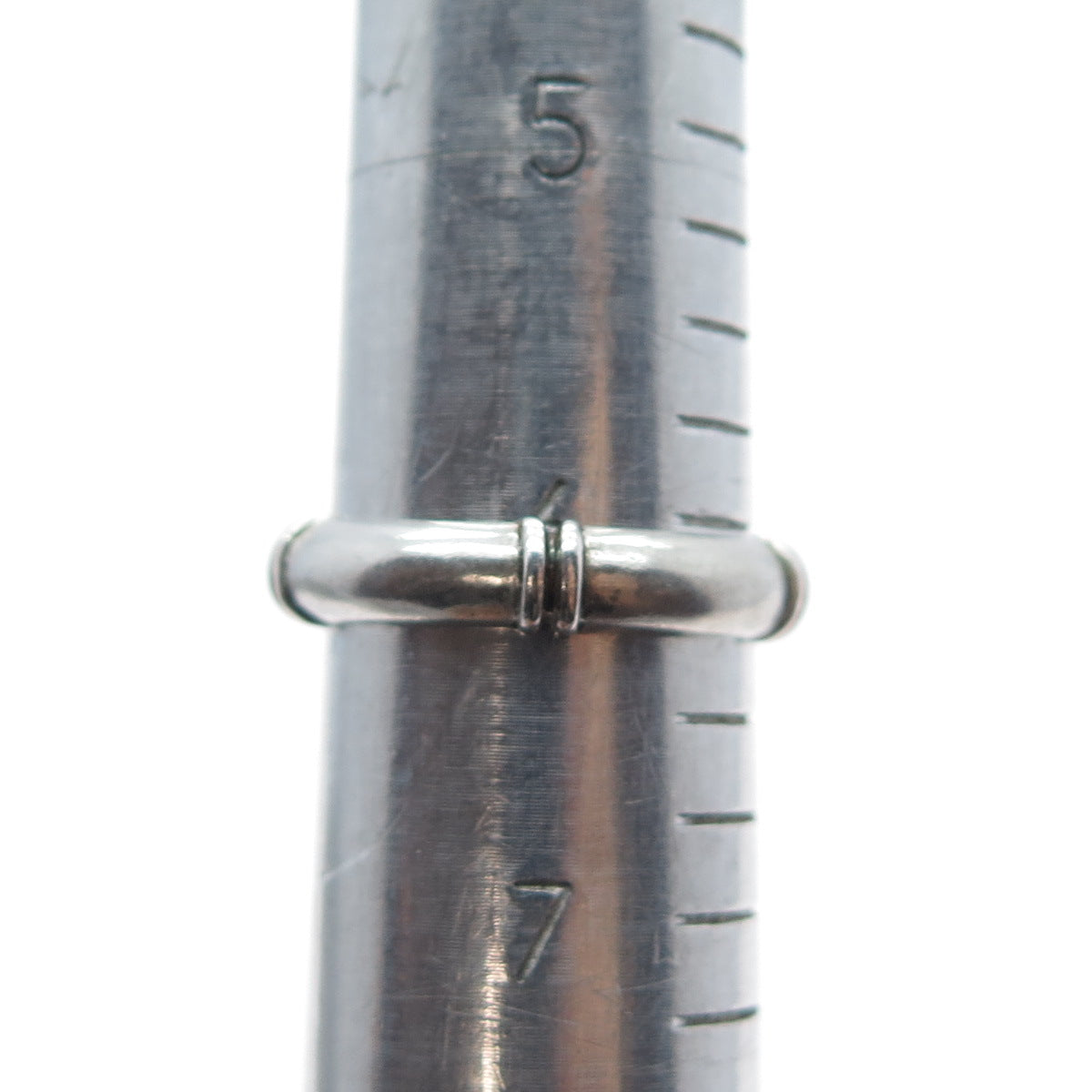 HENRY DESIGNS STUDIO 925 Sterling Silver Vintage Bamboo Band Ring Size 6.25