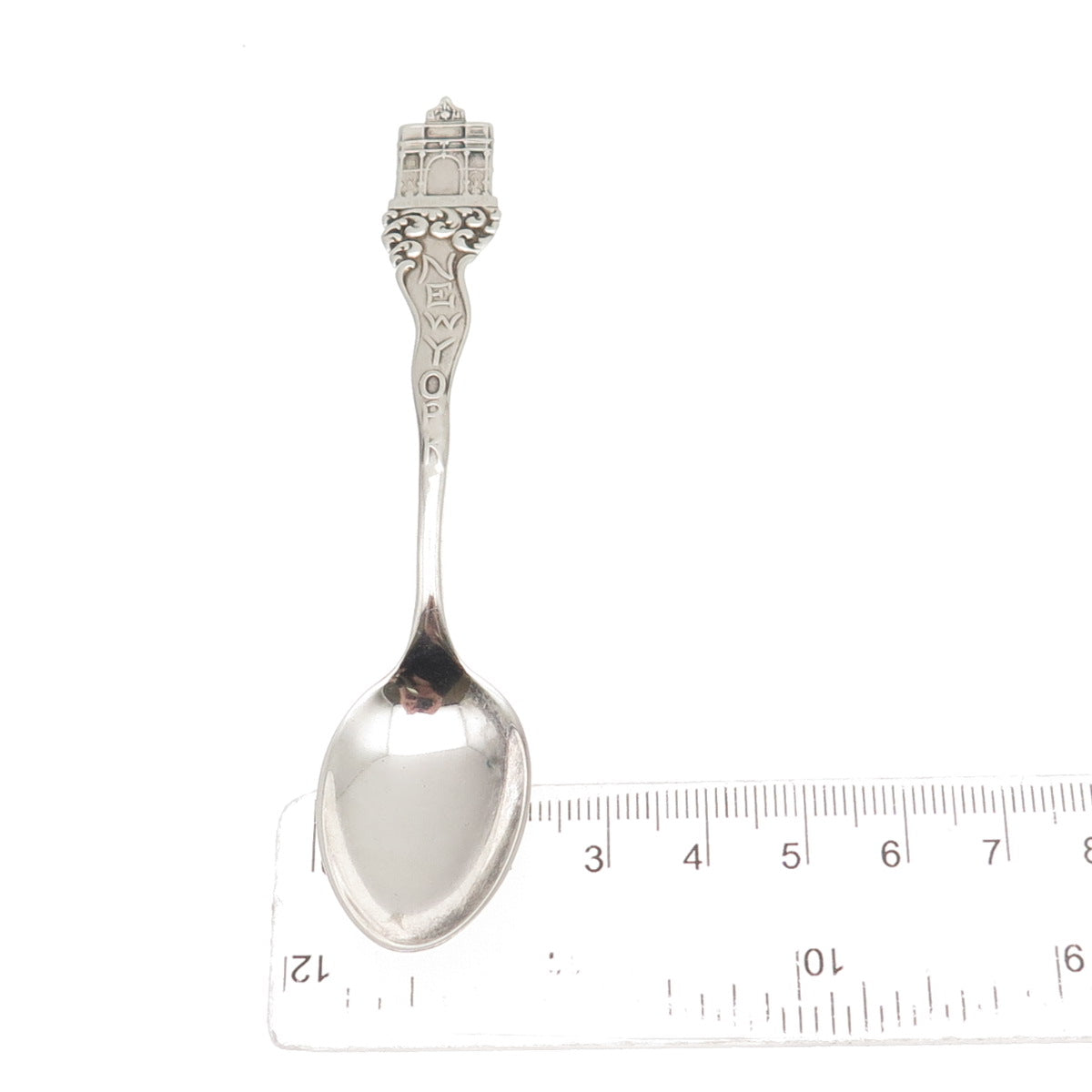 Frank M. Whiting & Co 925 Sterling Silver Antique Art Deco New York Coffee Spoon
