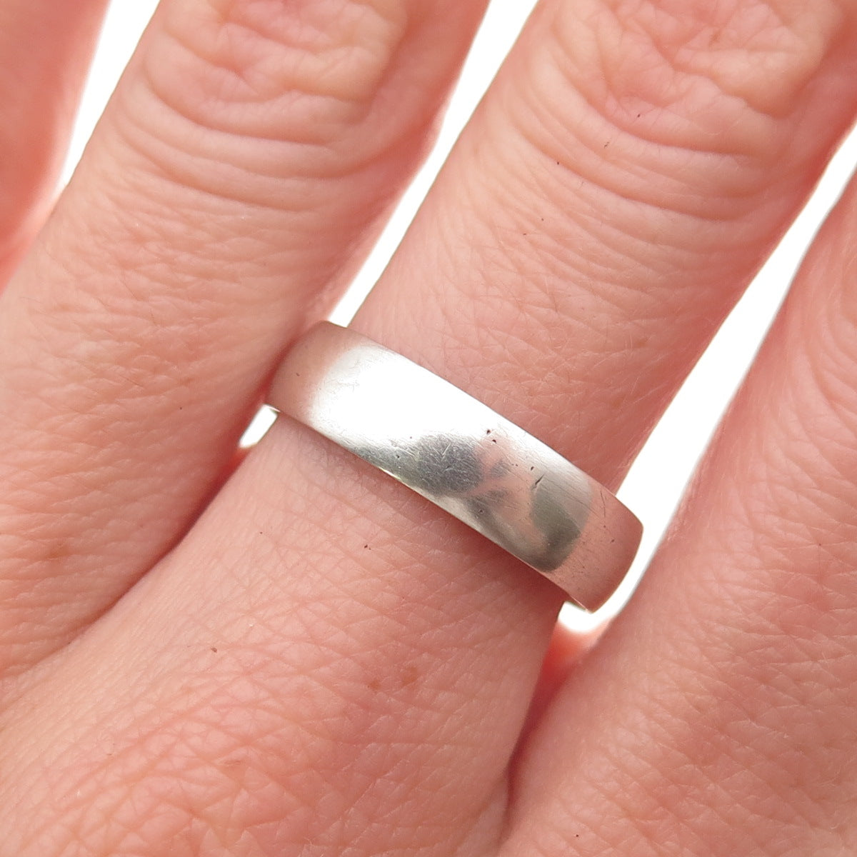 900 Silver Antique 1944 US Washington Quarter Dollar Coin Band Ring Size 7