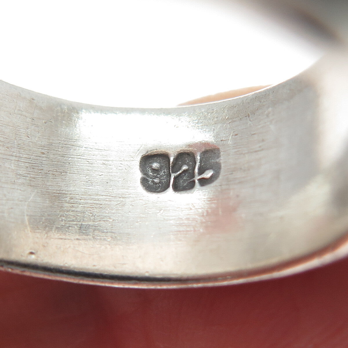 925 Sterling Silver Vintage Modernist Rotating Band Ring Size 11