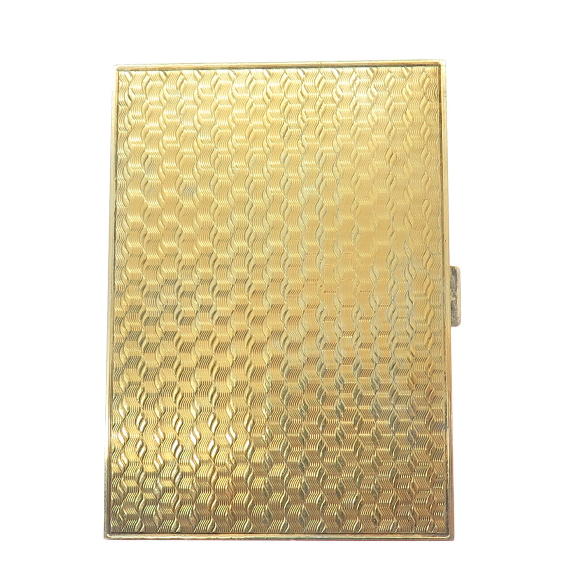 TIFFANY & CO. 925 Sterling Silver Gold Filled Vintage Italy Card Case Holder