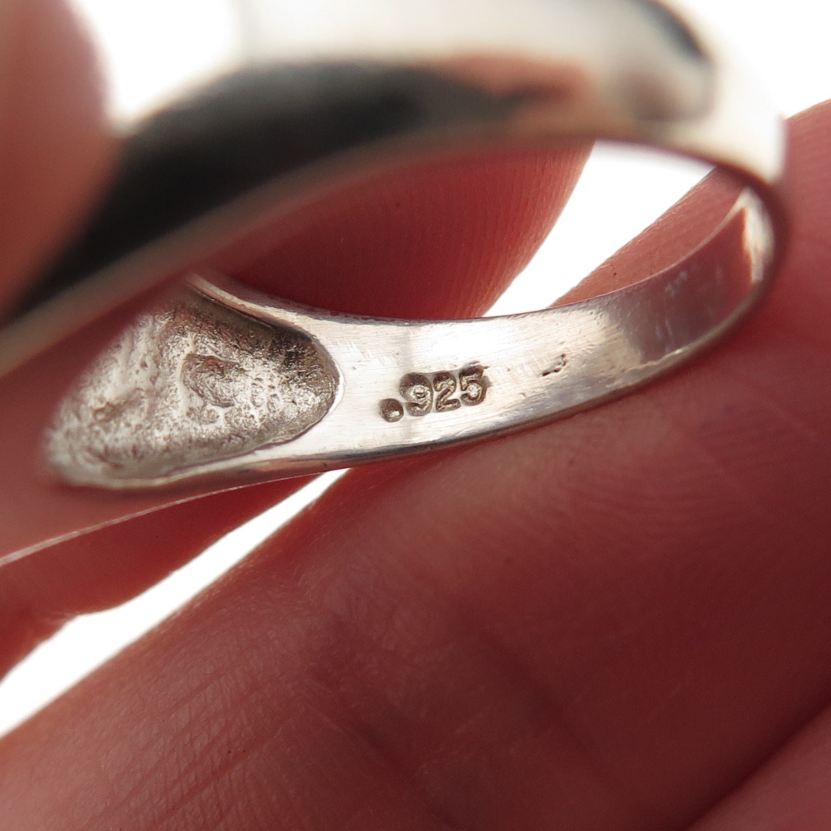 Chateau D’Argent 925 Sterling Silver Vintage Round-Cut Lavender C Z Ring Size 7
