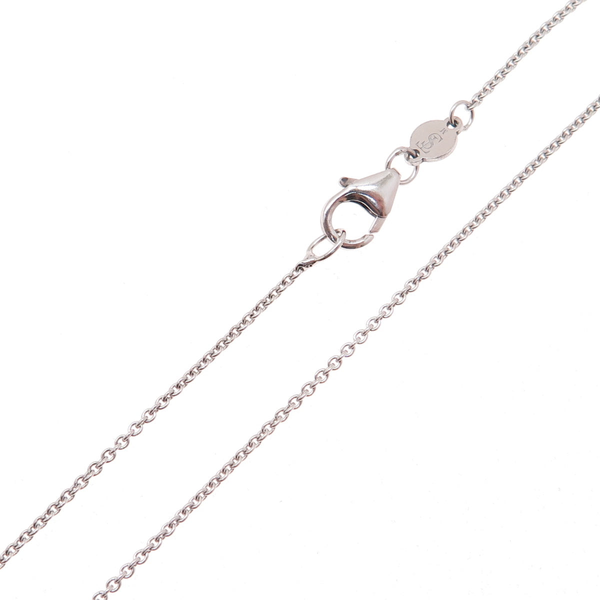 SYLVIA TOLEDANO Sterling Silver 2-Tone C Z North Star Cable Chain Necklace 18"