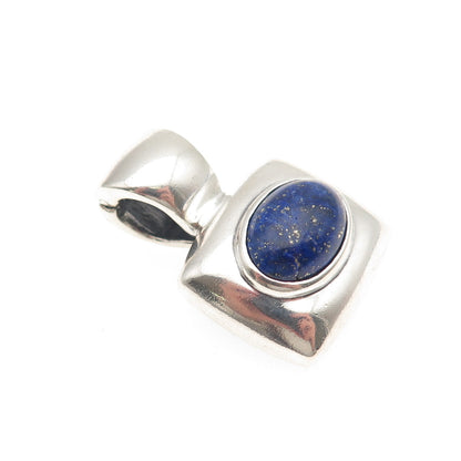 ESPO SIG Joseph Esposito 925 Sterling Silver Vintage Real Lapis Charm Pendant
