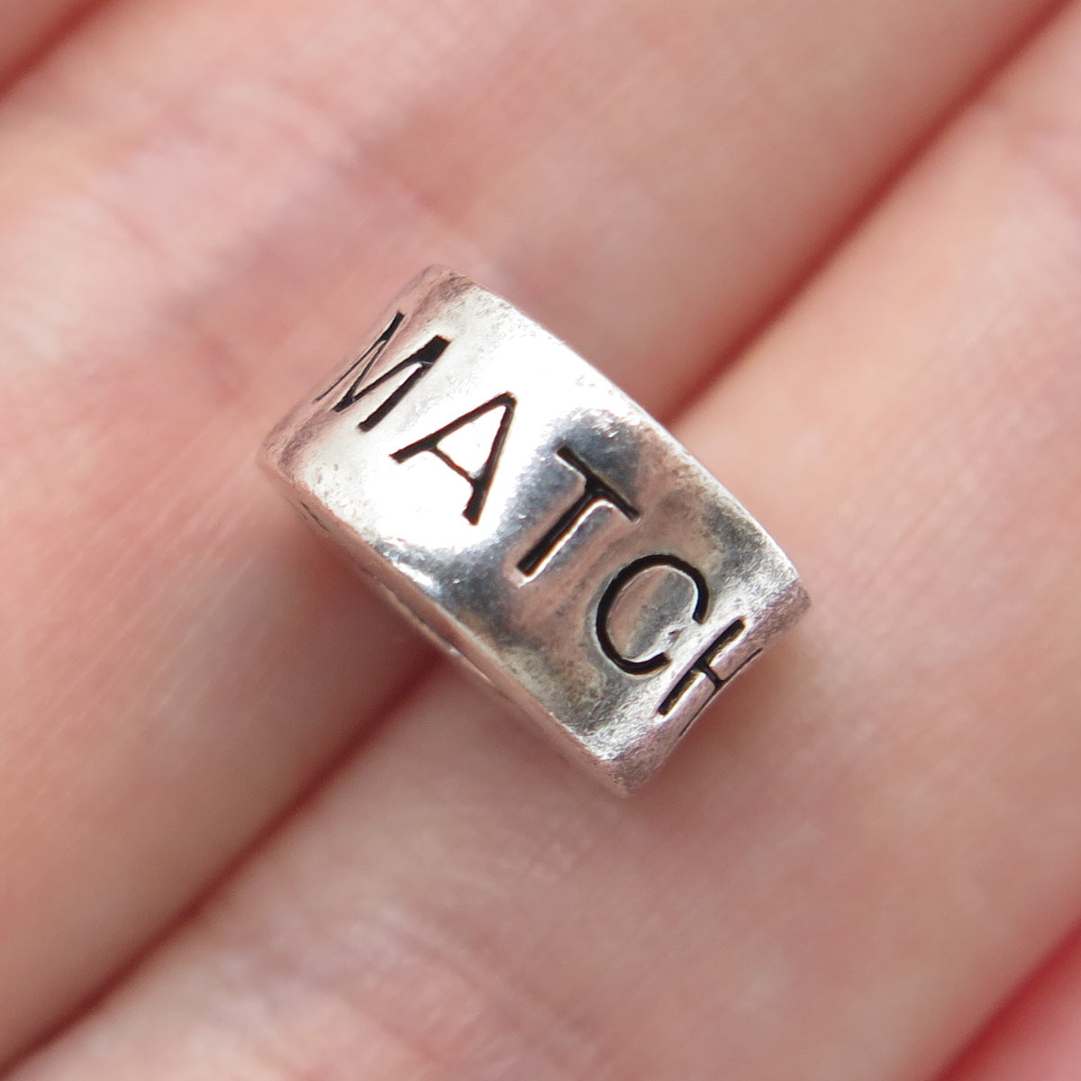 CHAMILIA 925 Sterling Silver Be The Match Bead Charm