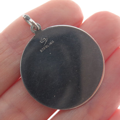 SPENCER CO. 925 Sterling Silver Vintage "Graduation Day" Cap & Diploma Pendant