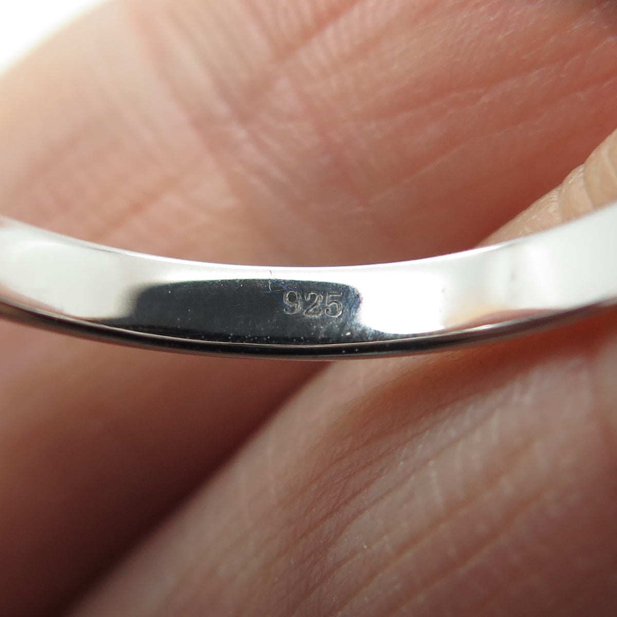 JD by Jewellery Design Sterling Silver Asscher-Cut C Z Engagement Ring Size 7