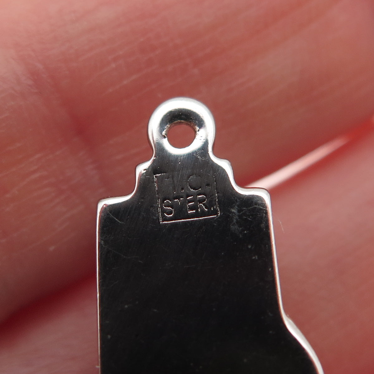 Town & Country 925 Sterling Silver Vintage Old House 3D Mini Charm Pendant