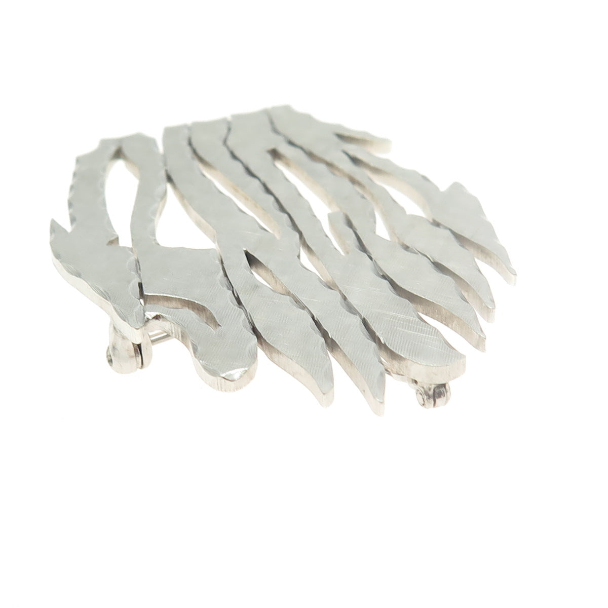 NISSIM HIZME 925 Sterling Silver Vintage Judaica Pin Brooch / Pendant