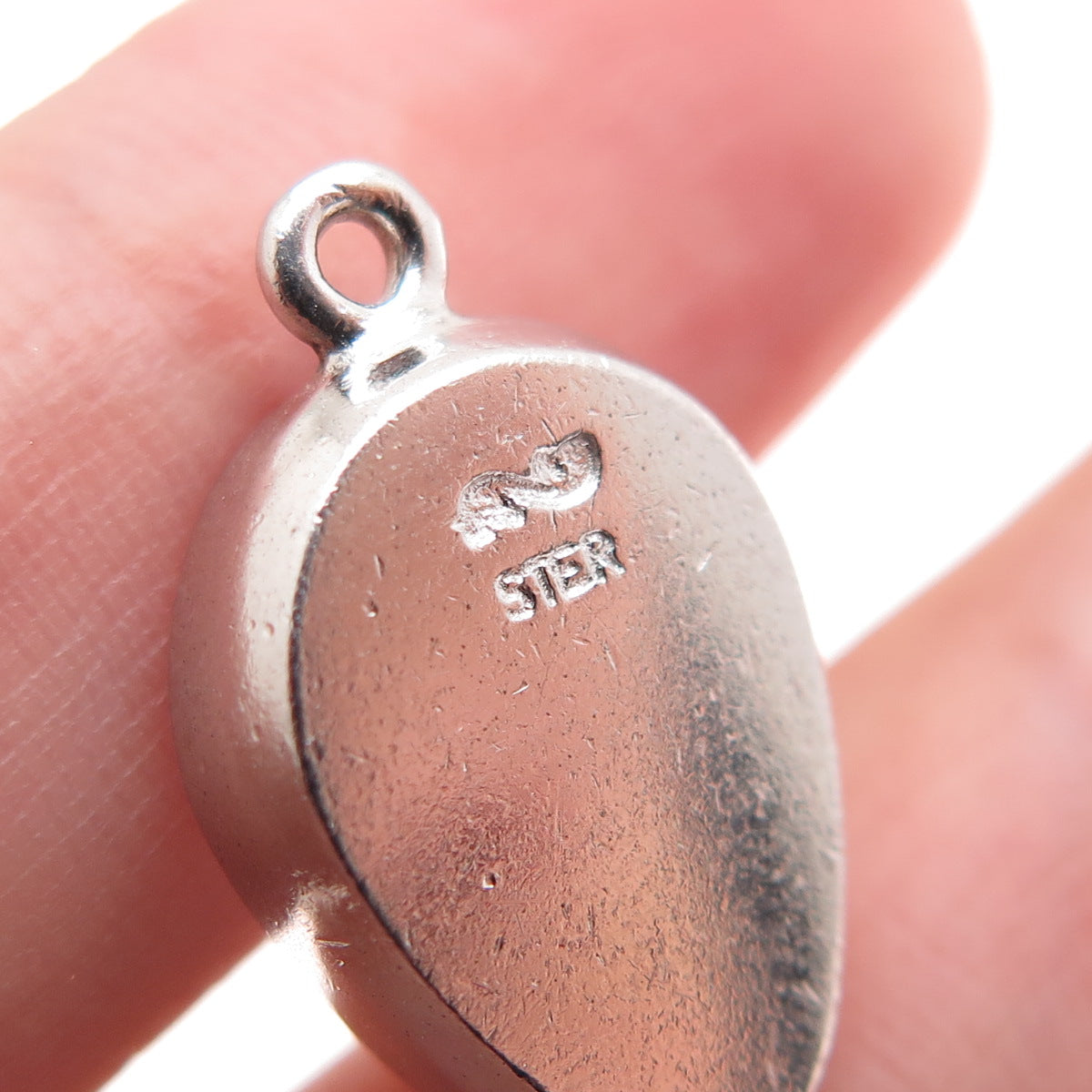 925 Sterling Silver Vintage Baby Potty Minimalist 3D Charm Pendant