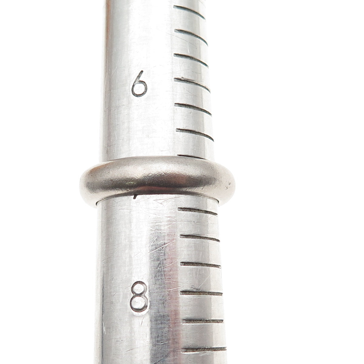 925 Sterling Silver Vintage Real Blue Topaz Modernist Ring Size 7