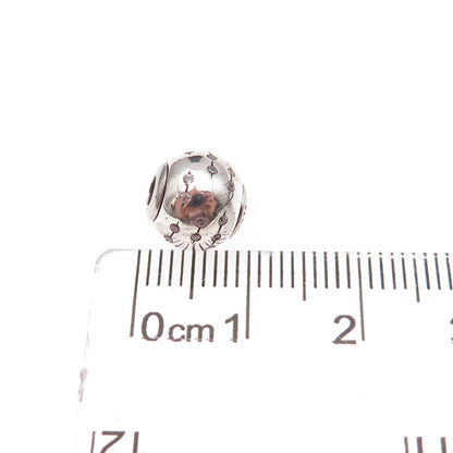 Pandora 925 Sterling Silver C Z Essence Trust Slide Bead Charm