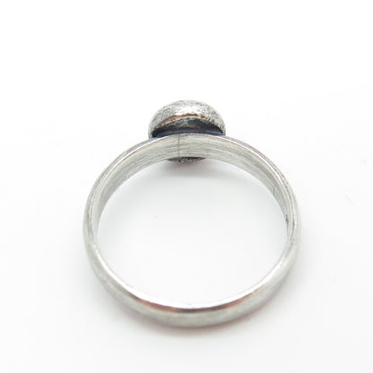 925 Sterling Silver Vintage Letter "G" Initial Ring Size 6.25